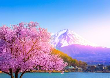 Japan Landscape Mt fuji