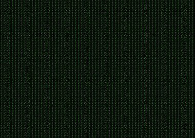 Random numbers green comma