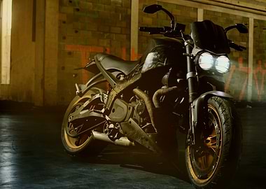 Cafe Racer Motorcycle