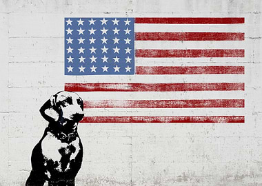 Dachshund Dog Patriotic