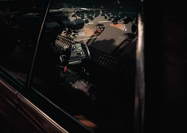 Vintage Mercedes interior