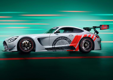 Mercedes Benz AMG GT3 Car