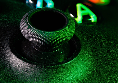 Macro of a joypad