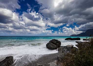 Greece, beach, Island, Sea