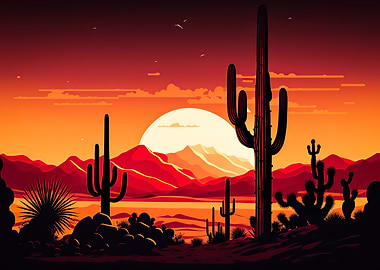 Desert Sunset