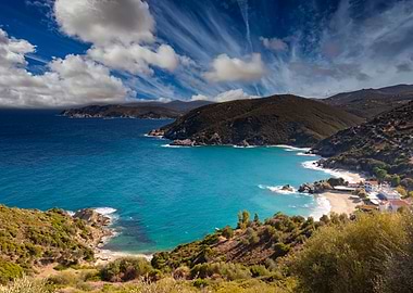 Seascape on a Greek Island