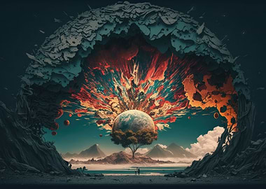 Space Fantasy Landscape