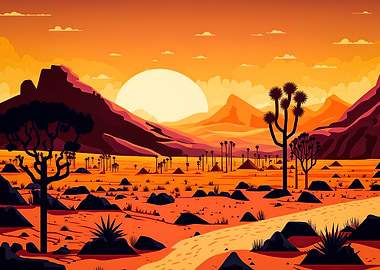Desert Sunset