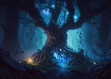 Dark Fantasy Forest