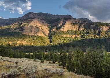 Yellowstone Mountainside