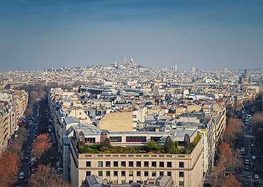 view to Sacre Coeur Basil