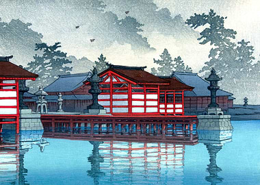 Miyajima in the Mist