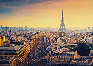Sightseeing Paris panorama