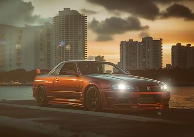 Nissan Skyline GTR r34