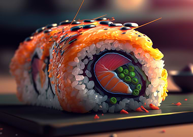 sushi japan food