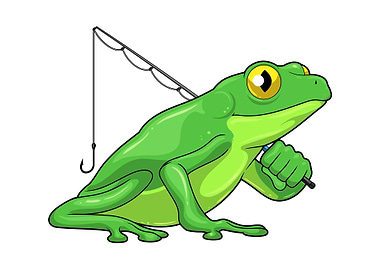 Frog Fisher Fishing rod