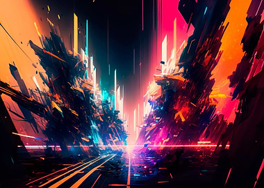 Abstract digital art