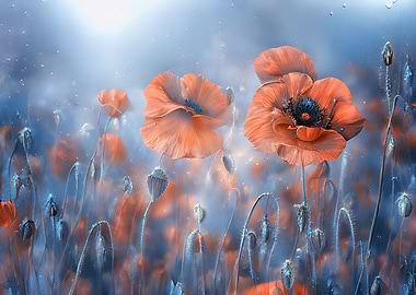 Poppy flowers