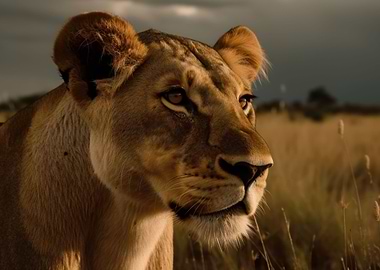 Lioness Wildlife Photo