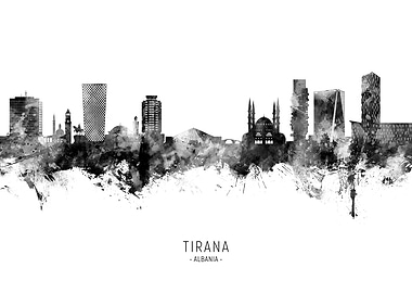 Tirana Skyline Albania