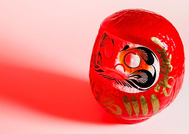 An old daruma doll