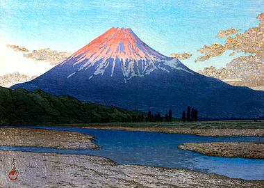 Mount Fuji by the Lake