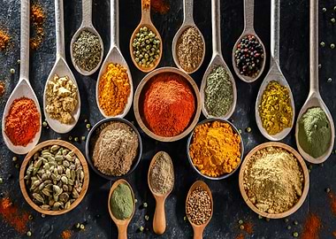 Variety Of Spices