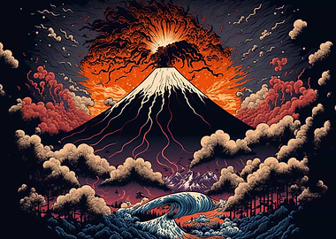 Volcano Landscape