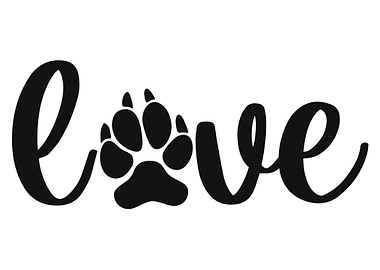 Love Paw Print