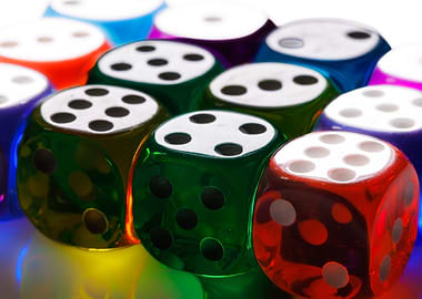 Dice for board game