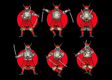 Japanese Samurai Warrior