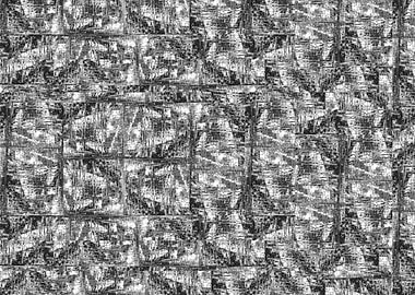 Monotone MAZE Pattern