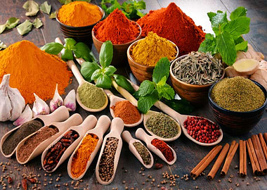 Variety Of Spices