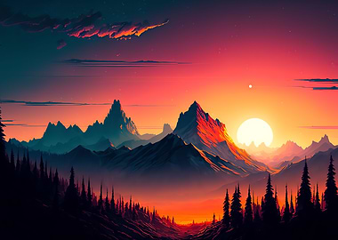 Mountain Sunset