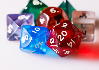 Dice for board game