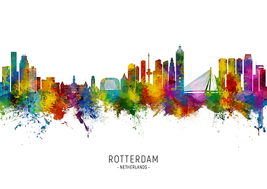Rotterdam Skyline