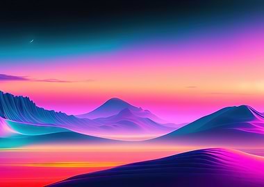 Vaporwave Pastel Tones