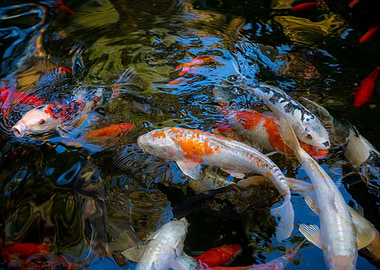 fish koi bellows