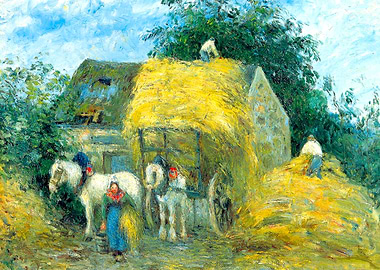 The Hay Cart Montfoucault