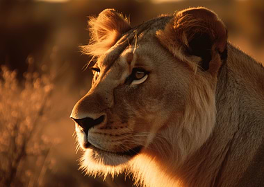 Lioness Wildlife Photo