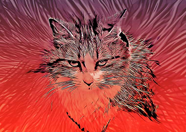 Red Fire Cat