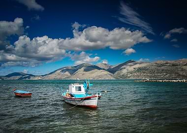 Greek island of Kefalonia