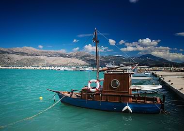 Greek island of Kefalonia