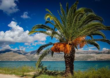Greek island of Kefalonia