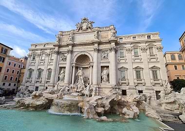 Trevi Fountain Rome Italy