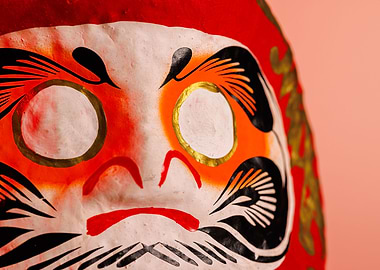 An old daruma doll