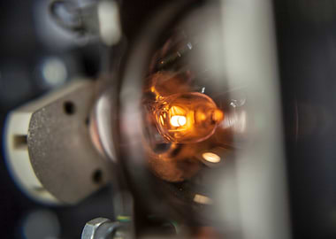 Projector lamp dim macro