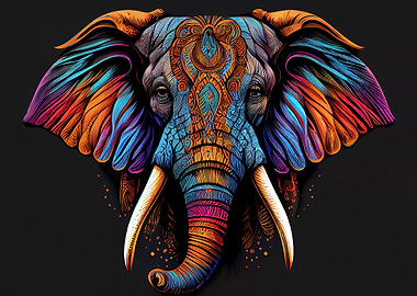 Abstract Elephants