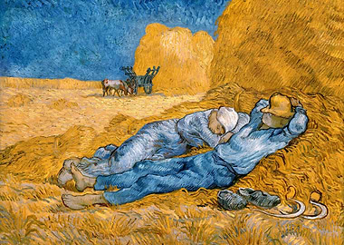 The Siesta 1890 van Gogh