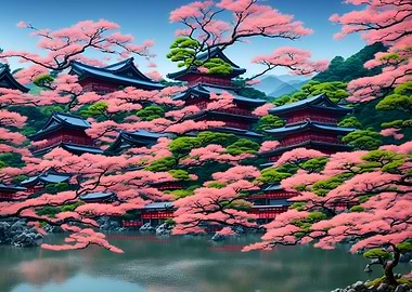 Colorful Japanese Trees